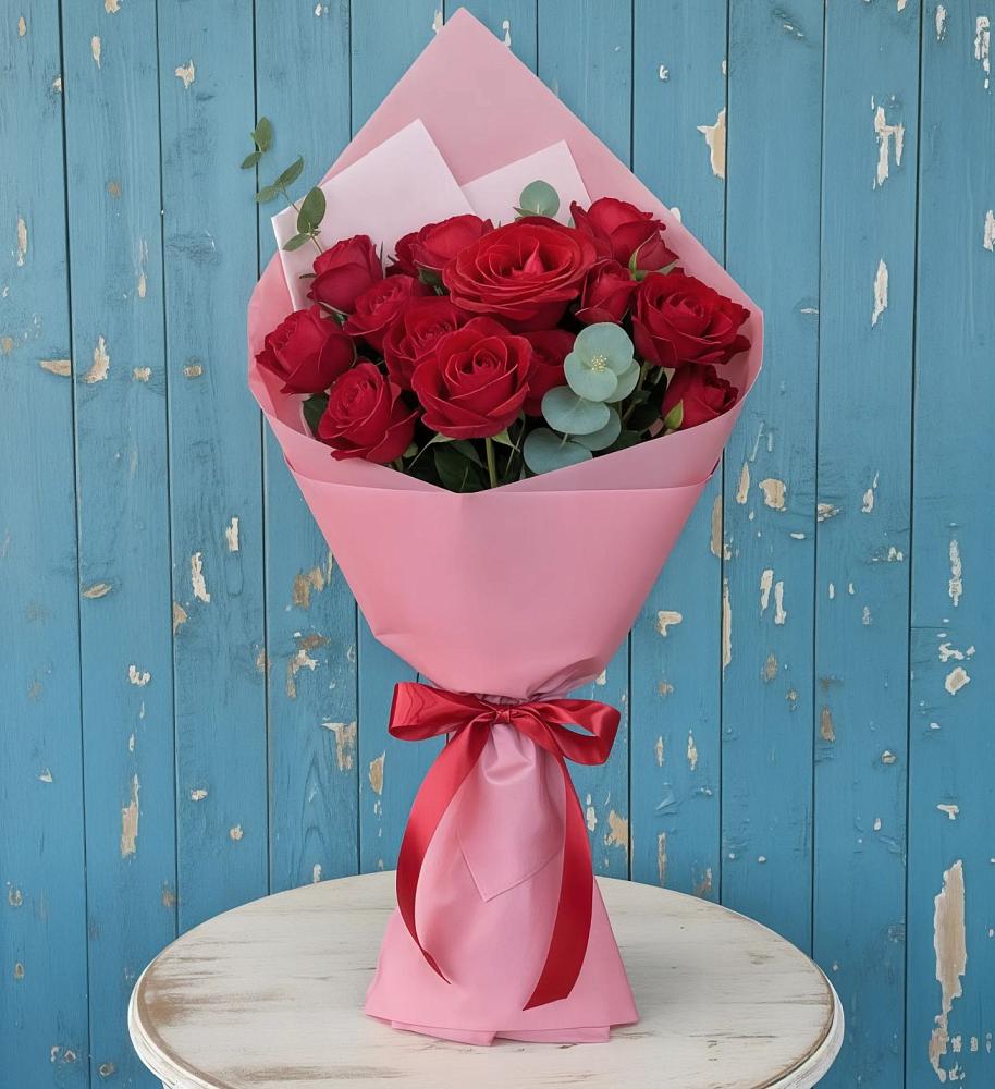 Букет цветов из: Розы в Дегтярске