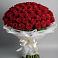 Букет 101 Красная роза Блэк Мэджик в Дегтярске