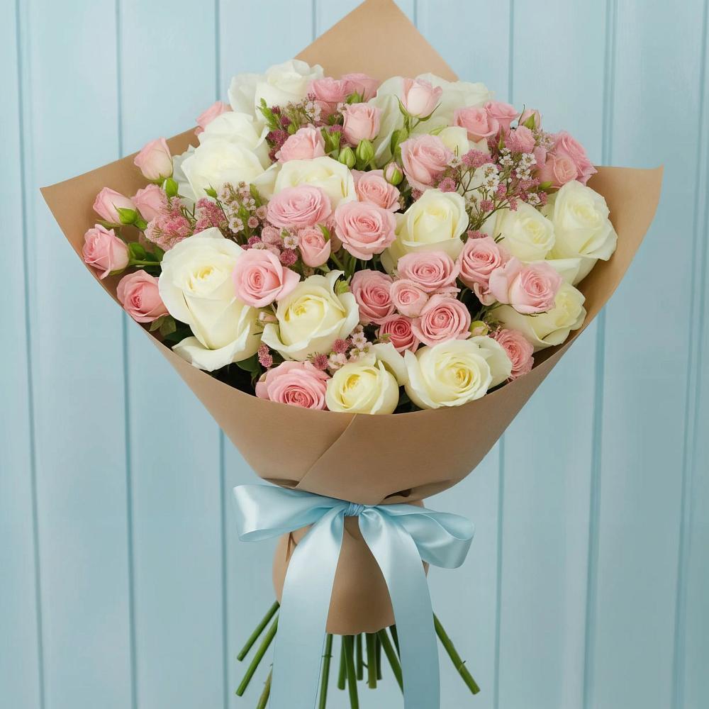 Букет цветов из: Розы в Дегтярске