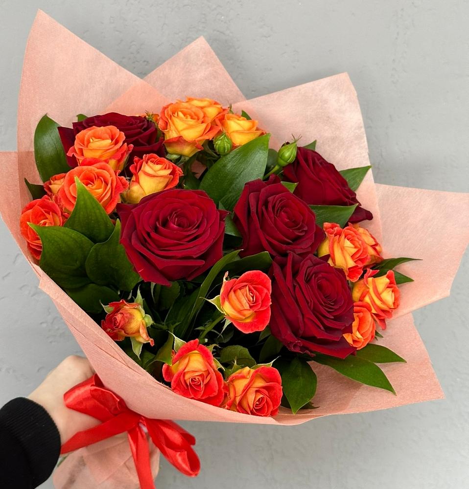 Букет Любовь и восторг в Дегтярске