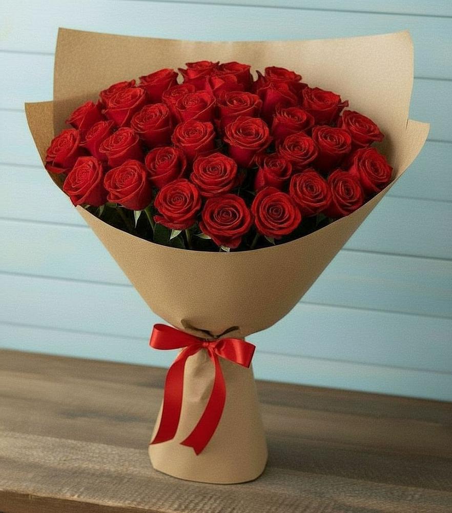 Букет Красные розы Милано в Дегтярске