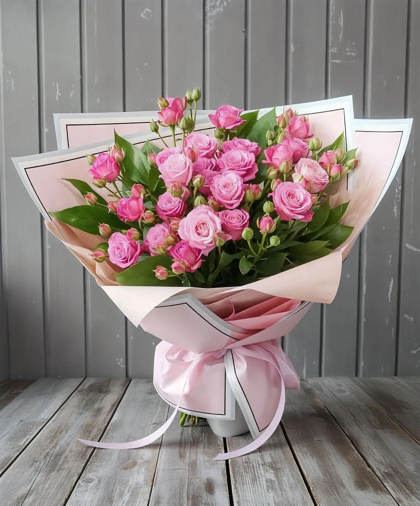 Букет Розовый кустик в Дегтярске