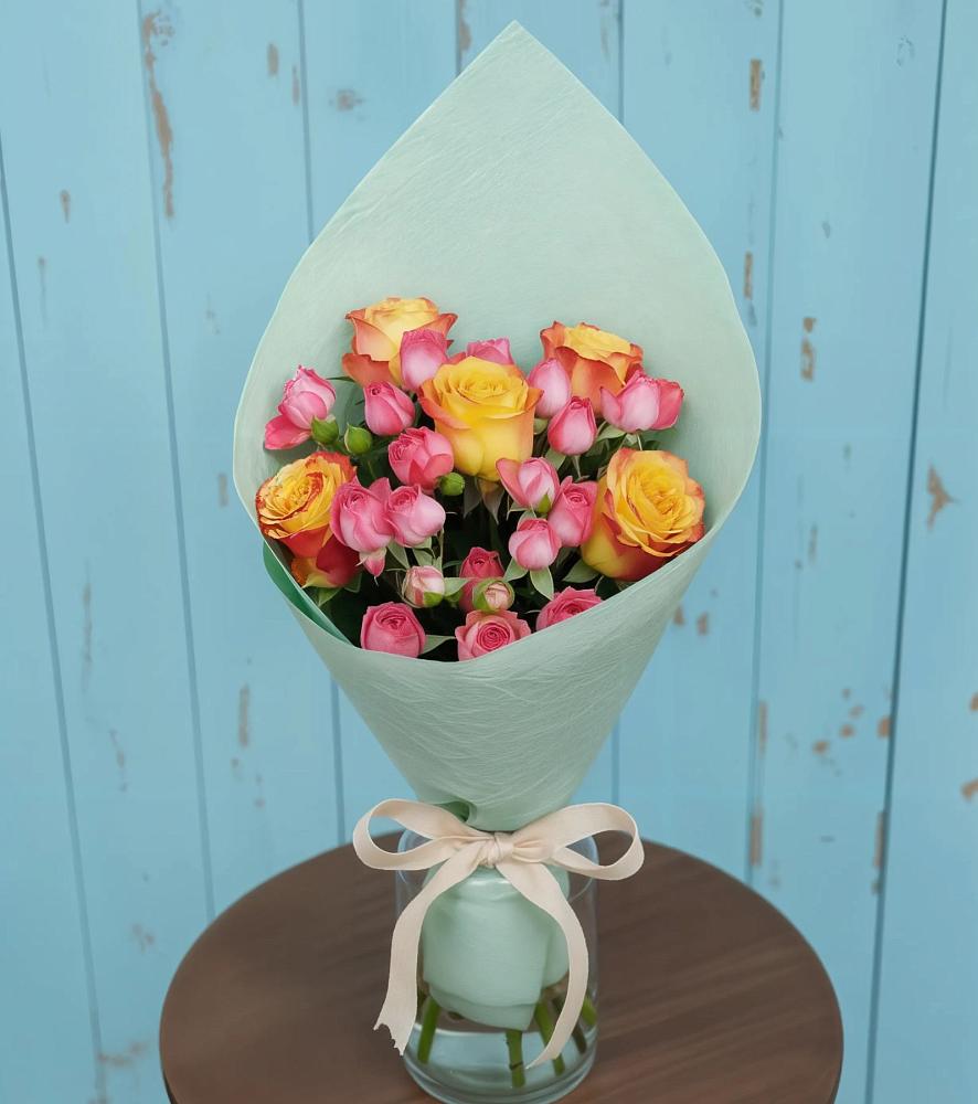 Букет цветов из: Розы в Дегтярске