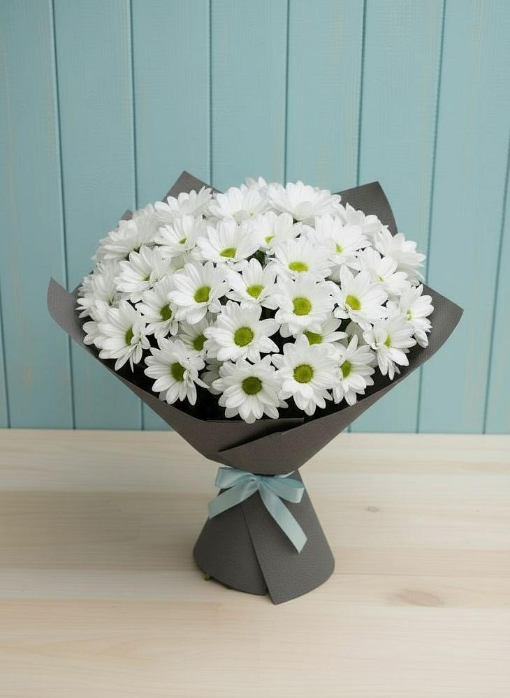 Букет цветов из: Хризантемы в Дегтярске
