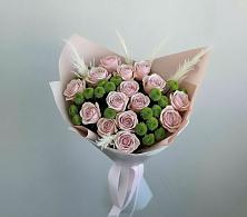 Букет цветов из:  Розы и Хризантемы в Дегтярске