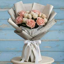 Букет цветов из:  Розы #REPLACE_PRED# Дегтярске