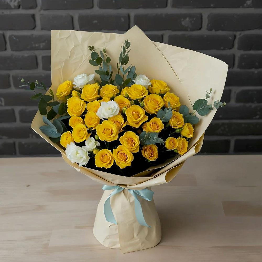 Букет цветов из: Розы в Дегтярске