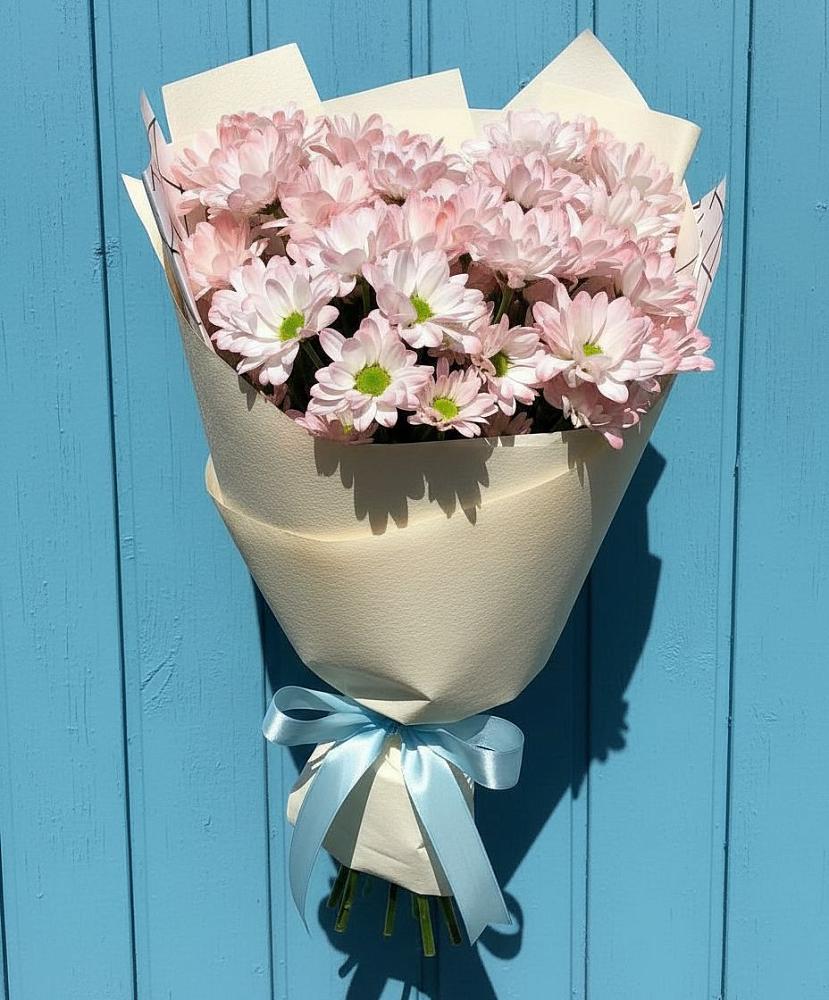 Букет цветов из: Хризантемы в Дегтярске