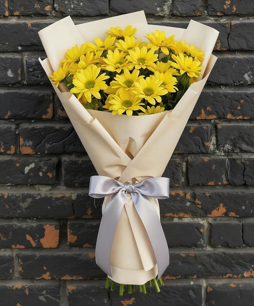 Букет цветов из: Хризантемы в Дегтярске
