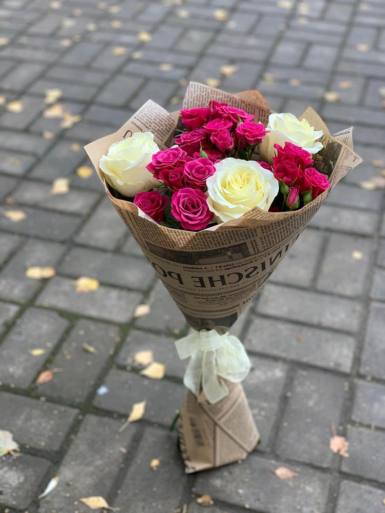Букет цветов из: Розы в Дегтярске