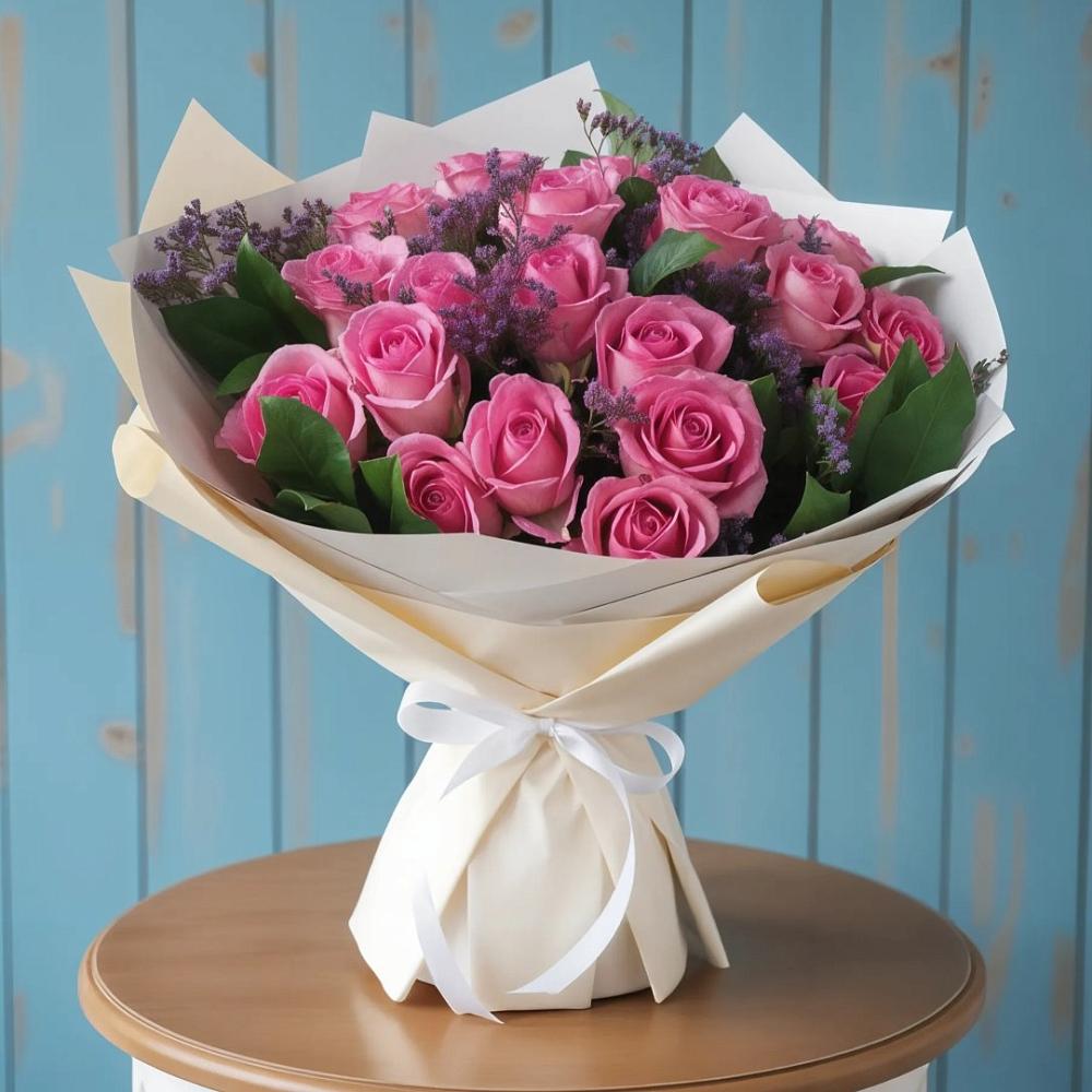 Букет цветов из: Розы в Дегтярске