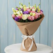 Букет цветов из:  Лизиантусы в Дегтярске