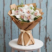 Букет цветов из:  Орхидеи и Розы #REPLACE_PRED# Дегтярске