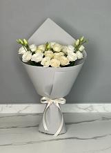 Букет цветов из:  Розы и Лизиантусы в Дегтярске